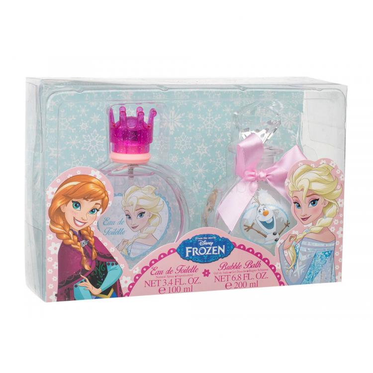 Disney Frozen Подаръчен комплект EDT 100 ml + пяна за вана 200 ml