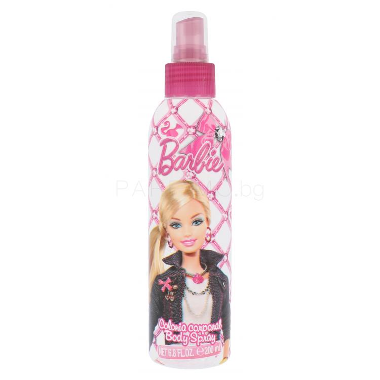 Barbie Barbie Спрей за тяло за деца 200 ml