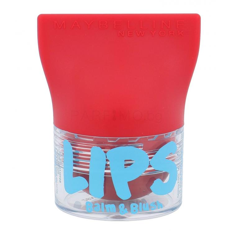 Maybelline Baby Lips Balm &amp; Blush Балсам за устни за жени 3,5 g Нюанс 05 Booming Ruby