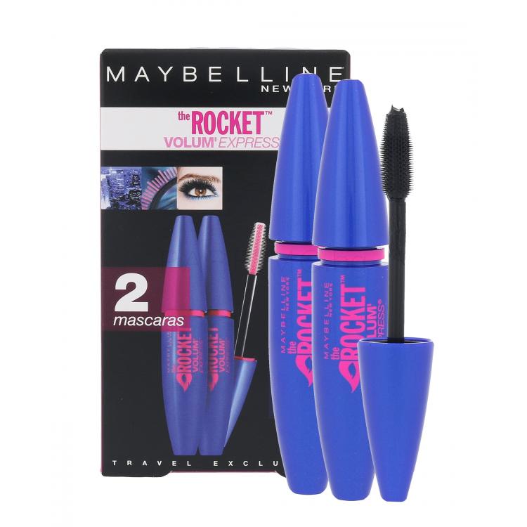Maybelline The Rocket Volum&#039; Express Подаръчен комплект спирала 3 x 9,6