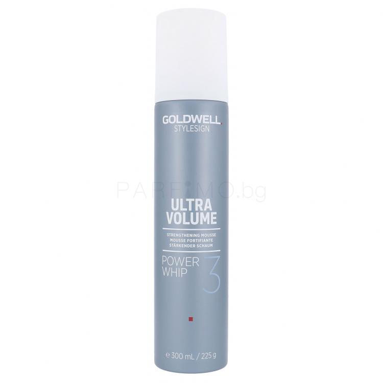 Goldwell Style Sign Ultra Volume Power Whip Втвърдител за коса за жени 300 ml