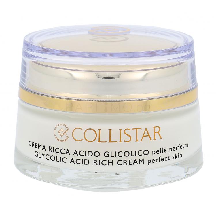 Collistar Pure Actives Glycolic Acid Rich Cream Дневен крем за лице за жени 50 ml