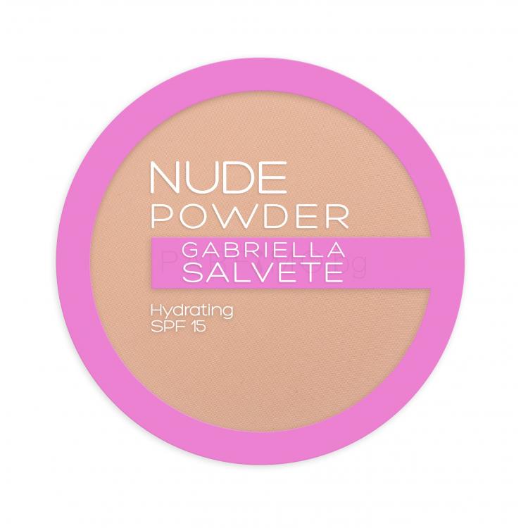 Gabriella Salvete Nude Powder SPF15 Пудра за жени 8 гр Нюанс 03 Nude Sand