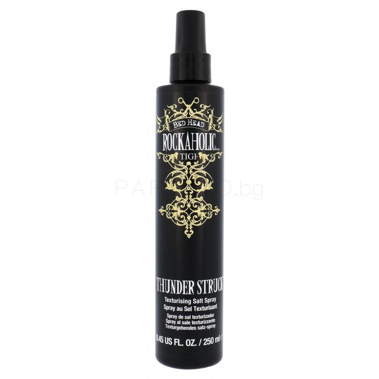 Tigi Rockaholic Thunder Struck Texturising Salt Spray За оформяне на косата за жени 250 ml