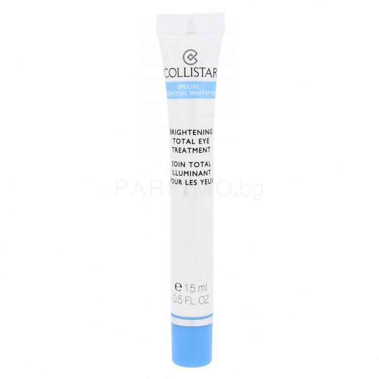 Collistar Special Essential White HP Brightening Total Eye Treatment Околоочен крем за жени 15 ml