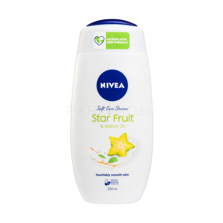 Nivea Care &amp; Star Fruit Душ крем за жени 250 ml