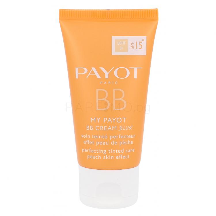 PAYOT My Payot BB Cream Blur SPF15 BB крем за жени 50 ml Нюанс 01 Light