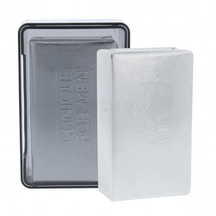 Clinique For Men Face Soap With Dish Почистващ сапун за мъже 150 g
