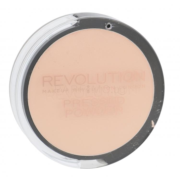 Makeup Revolution London Pressed Powder Пудра за жени 7,5 гр Нюанс Porcelain Soft Pink