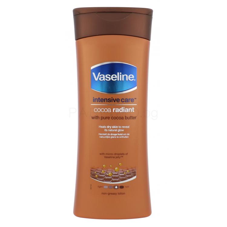Vaseline Intensive Care Cocoa Radiant Лосион за тяло за жени 400 ml