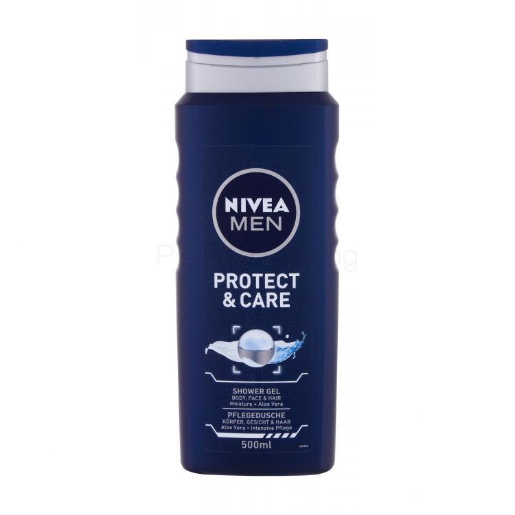Nivea Men Protect &amp; Care Душ гел за мъже 500 ml