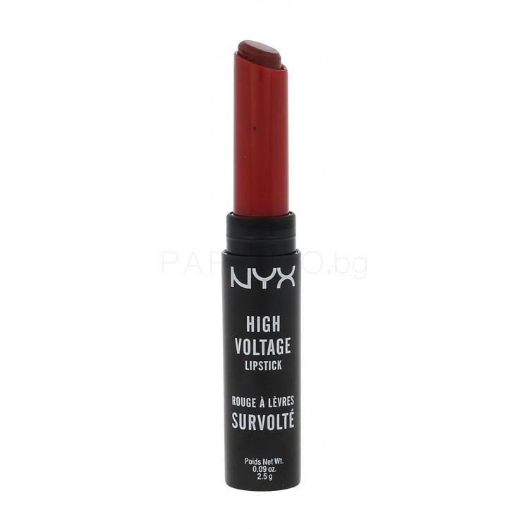 NYX Professional Makeup High Voltage Червило за жени 2,5 гр Нюанс 20 Burlesque