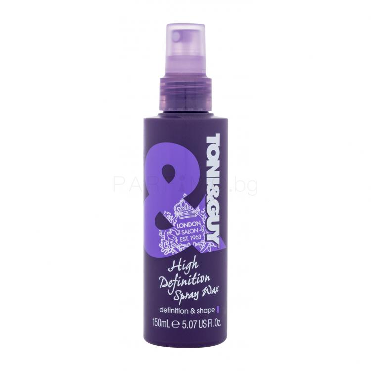 TONI&amp;GUY High Definition Spray Wax За оформяне на косата за жени 150 ml