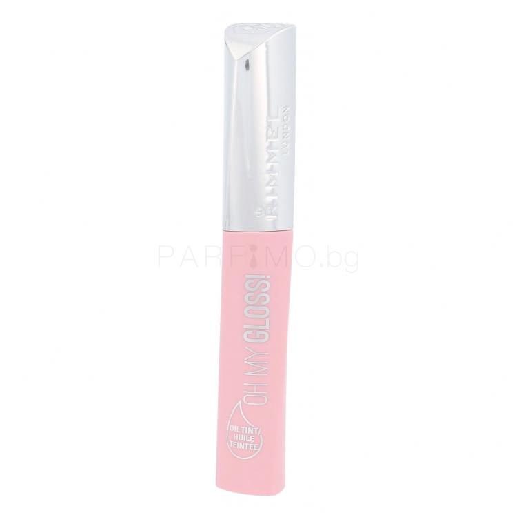 Rimmel London Oh My Gloss! Oil Tint Блясък за устни за жени 6,5 ml Нюанс 100 Smart Pink