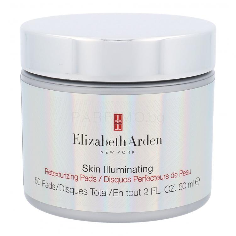 Elizabeth Arden Skin Illuminating Retexturizing Pads Серум за лице за жени 50 бр