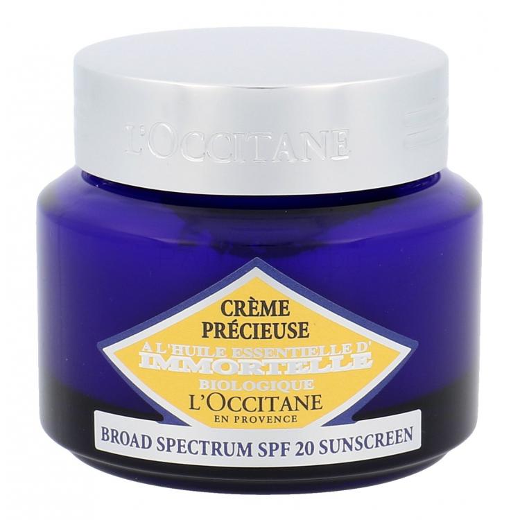 L&#039;Occitane Immortelle Precisious Cream SPF20 Дневен крем за лице за жени 50 ml