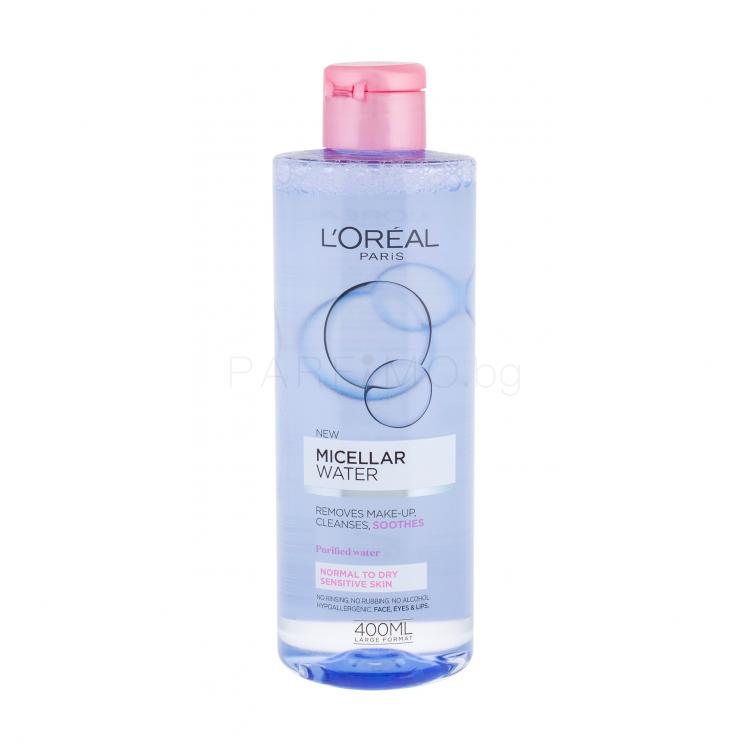 L&#039;Oréal Paris Micellar Water Мицеларна вода за жени 400 ml