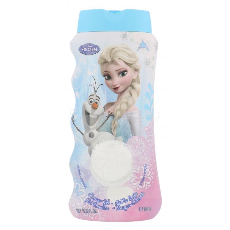 Disney Frozen Подаръчен комплект душ гел 450 ml + гъба