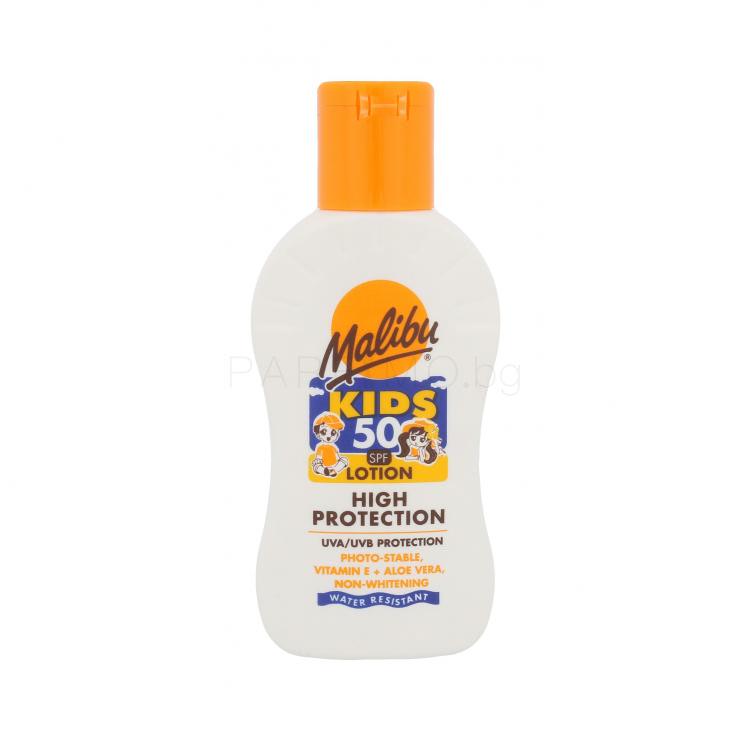 Malibu Kids SPF50 Слънцезащитна козметика за тяло за деца 100 ml