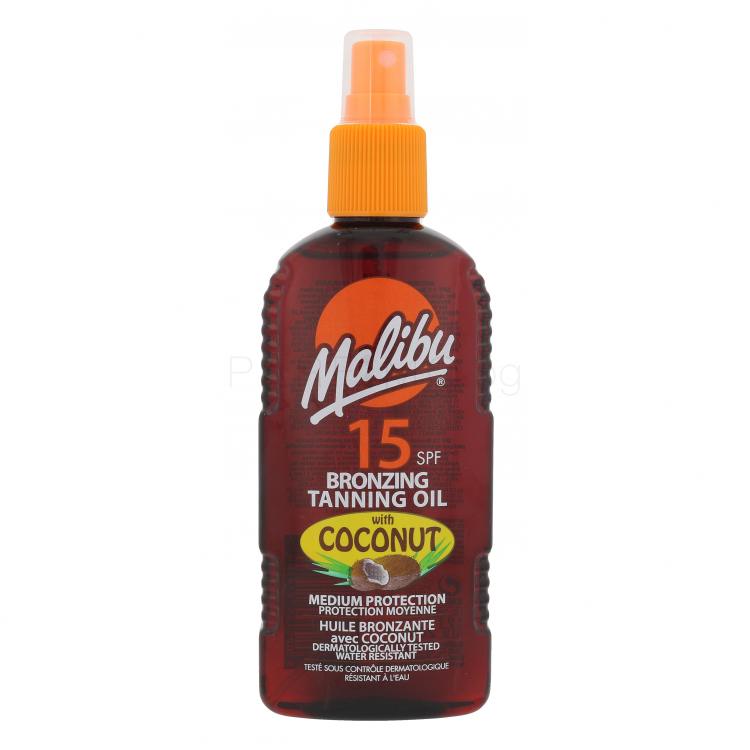 Malibu Bronzing Tanning Oil Coconut Слънцезащитни продукти за тяло за