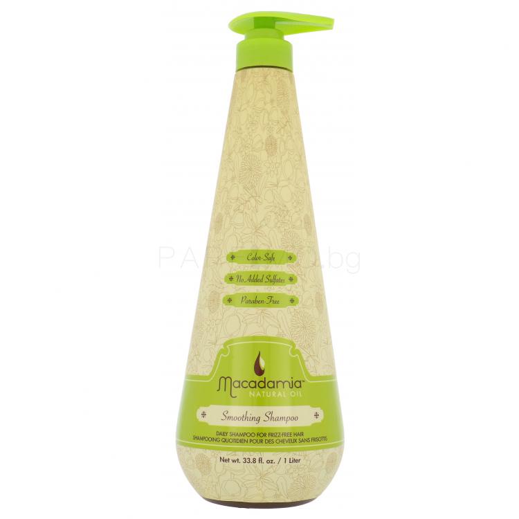 Macadamia Professional Natural Oil Smoothing Shampoo Шампоан за жени 1000 ml