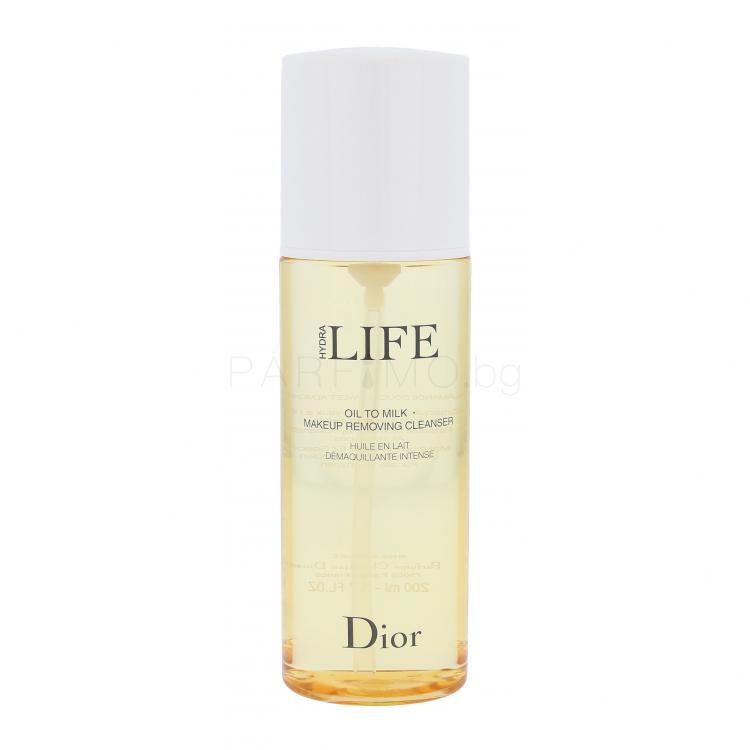 Christian Dior Hydra Life Oil To Milk Почистващо олио за жени 200 ml