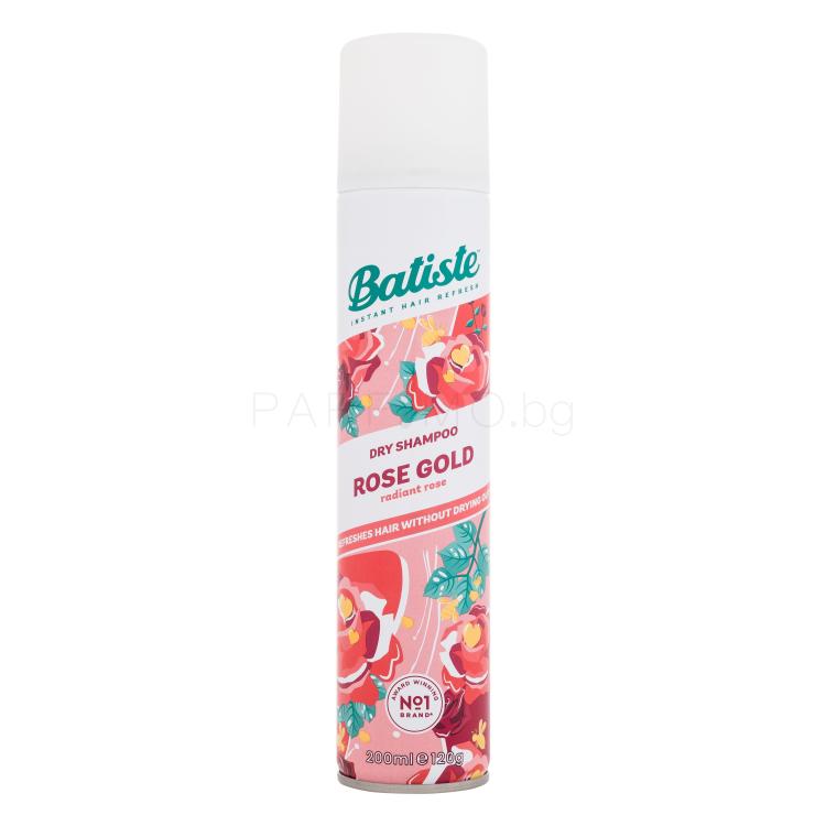 Batiste Rose Gold Сух шампоан за жени 200 ml