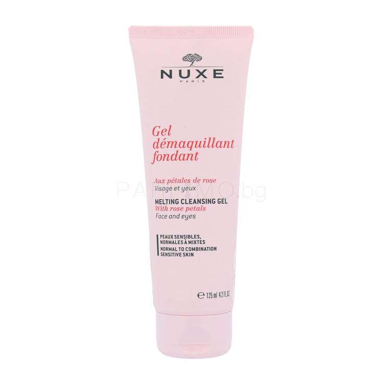 NUXE Rose Petals Cleanser Почистващ гел за жени 125 ml ТЕСТЕР