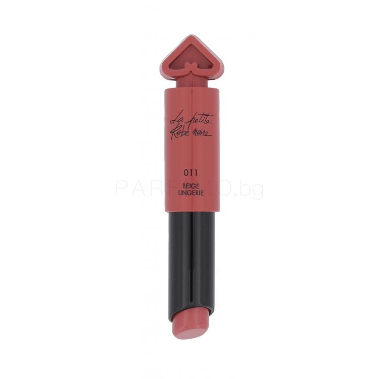 Guerlain La Petite Robe Noire Червило за жени 2,8 g Нюанс 011 Beige Lingerie ТЕСТЕР