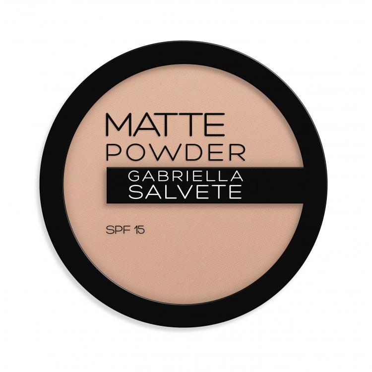 Gabriella Salvete Matte Powder SPF15 Пудра за жени 8 гр Нюанс 01