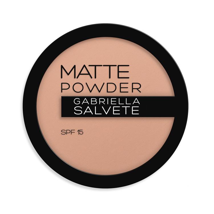 Gabriella Salvete Matte Powder SPF15 Пудра за жени 8 g Нюанс 03
