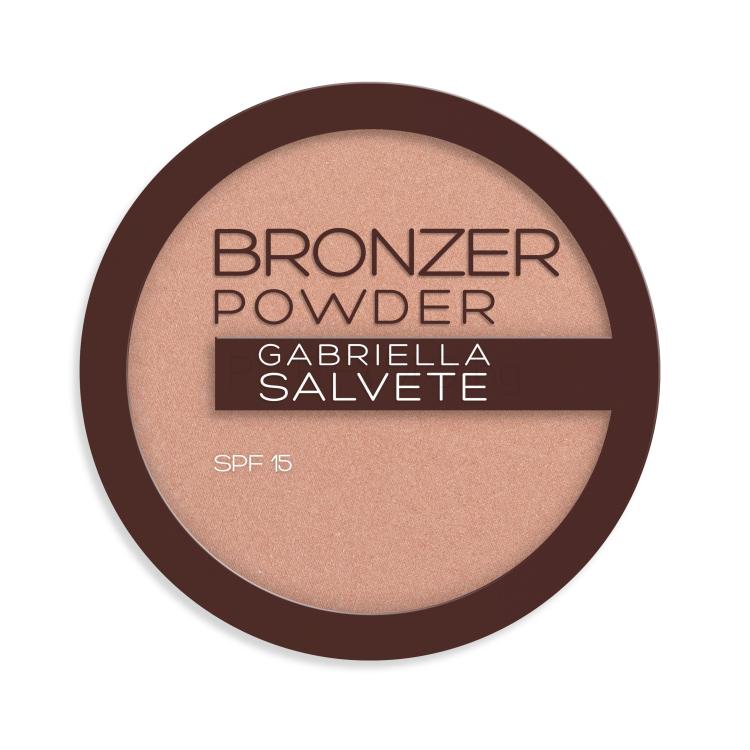 Gabriella Salvete Bronzer Powder SPF15 Пудра за жени 8 g Нюанс 02