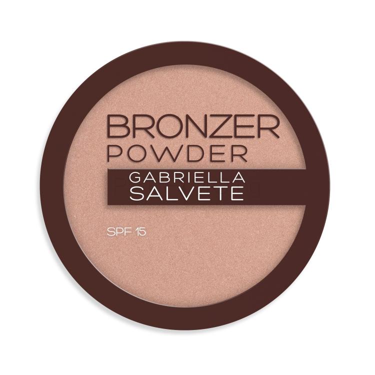 Gabriella Salvete Bronzer Powder SPF15 Пудра за жени 8 g Нюанс 03