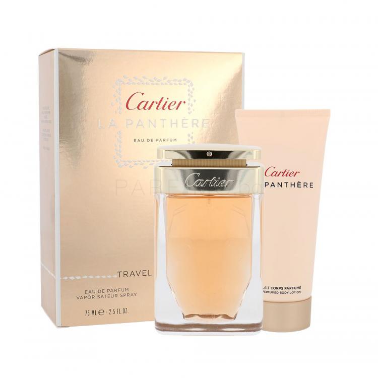 Cartier La Panthère Подаръчен комплект EDP 75 ml + лосион за тяло 100 ml
