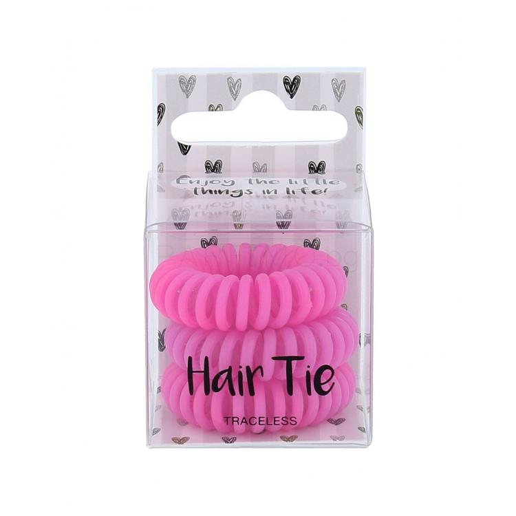 2K Hair Tie Ластик за коса за жени 3 бр Нюанс Pink