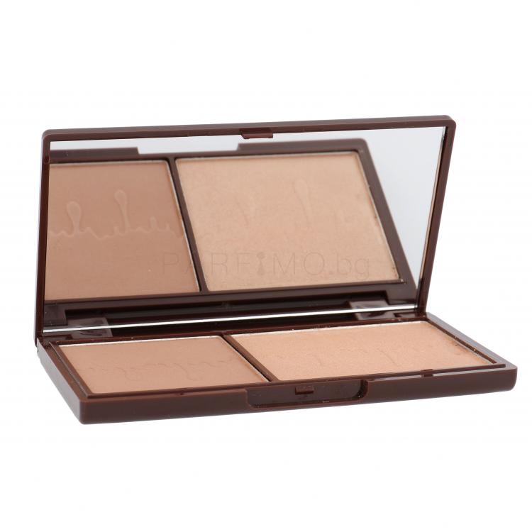 Makeup Revolution London I Heart Makeup Chocolate Duo Palette Бронзант за жени 11 g Нюанс Bronze And Glow