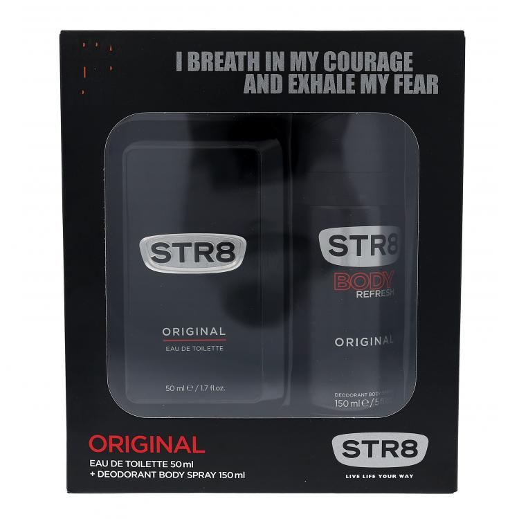 STR8 Original Подаръчен комплект EDT 50 ml + дезодорант 150 ml