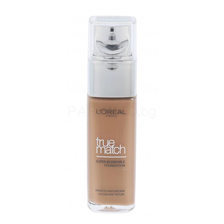 L&#039;Oréal Paris True Match Super-Blendable Foundation Фон дьо тен за жени 30 ml Нюанс D8-W8 Golden Cappucc