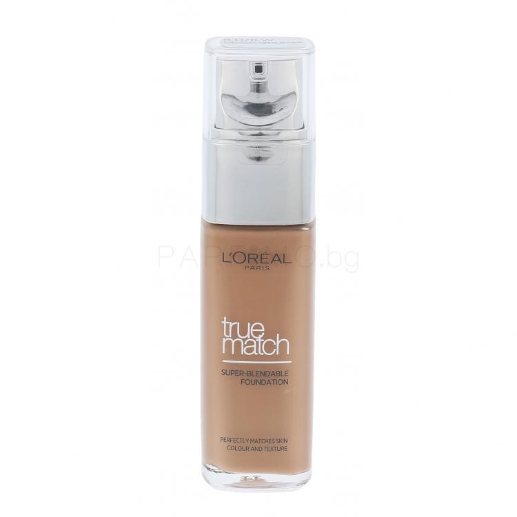 L&#039;Oréal Paris True Match Super-Blendable Foundation Фон дьо тен за жени 30 ml Нюанс D8-W8 Golden Cappucc