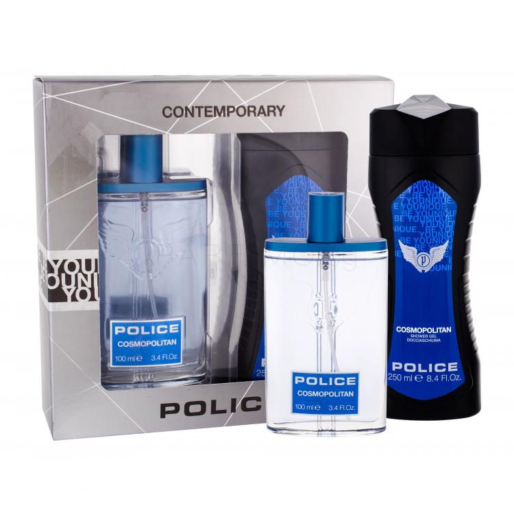 Police Cosmopolitan Подаръчен комплект EDT 100 ml + душ гел 250 ml