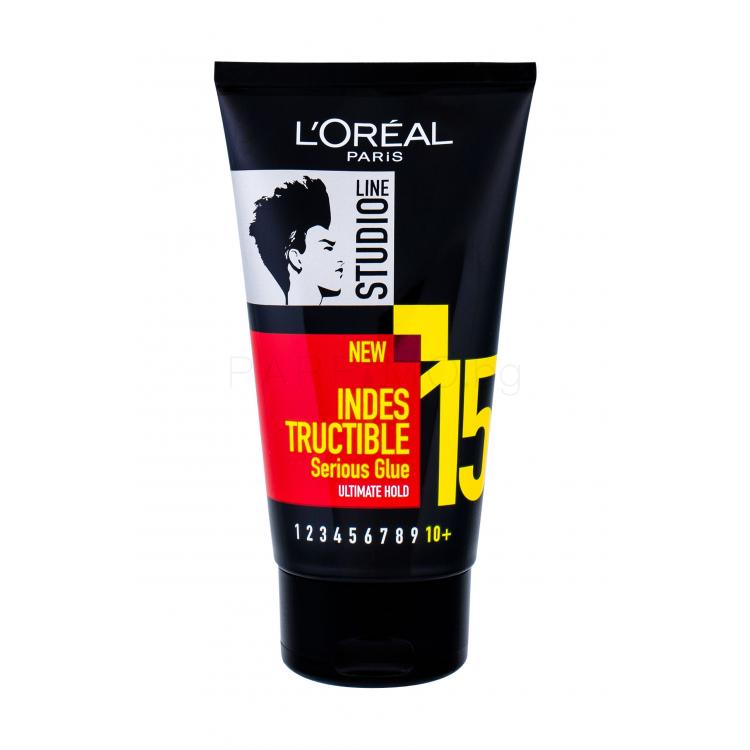 L&#039;Oréal Paris Studio Line Indestructible Seriuos Glue Гел за коса за жени 150 ml