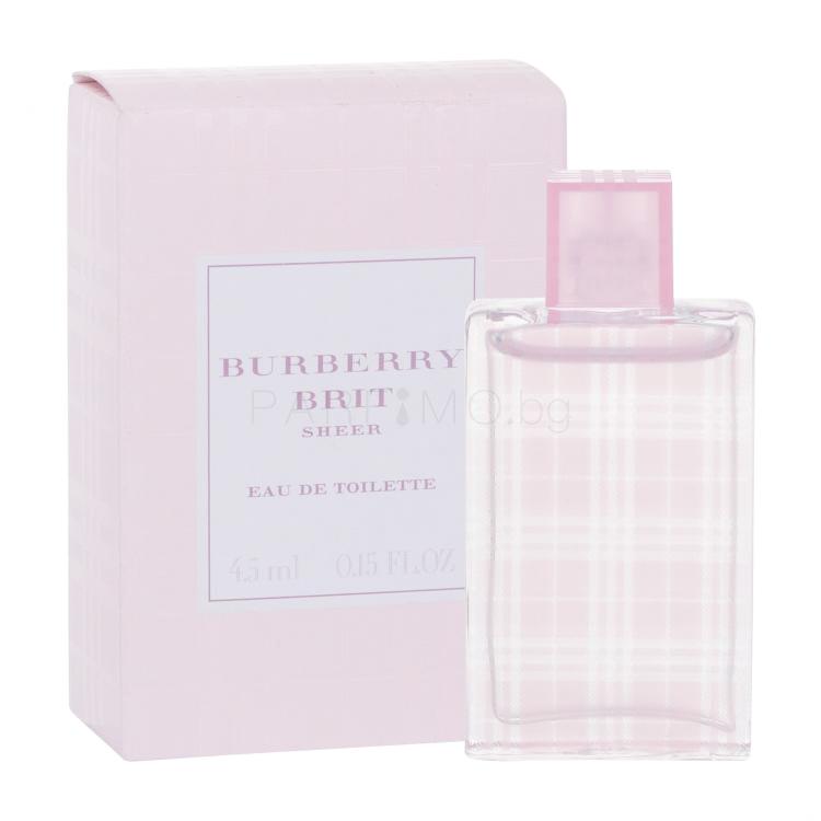 Burberry Brit for Her Sheer Eau de Toilette за жени 4,5 ml