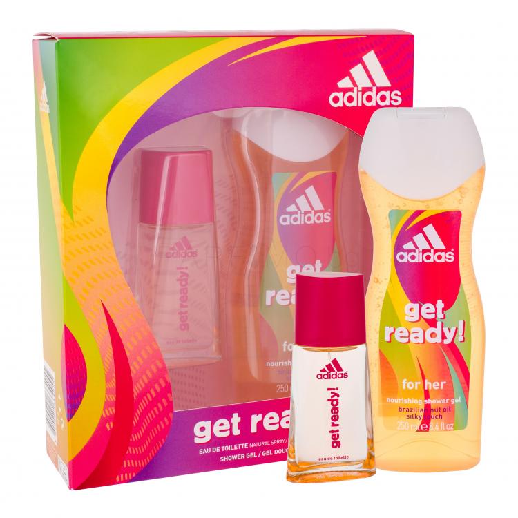 Adidas Get Ready! For Her Подаръчен комплект EDT 30 ml + душ гел 250 ml