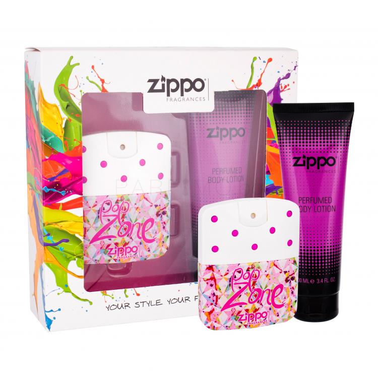 Zippo Fragrances Popzone Подаръчен комплект EDT 40 ml + лосион за тяло 100 ml