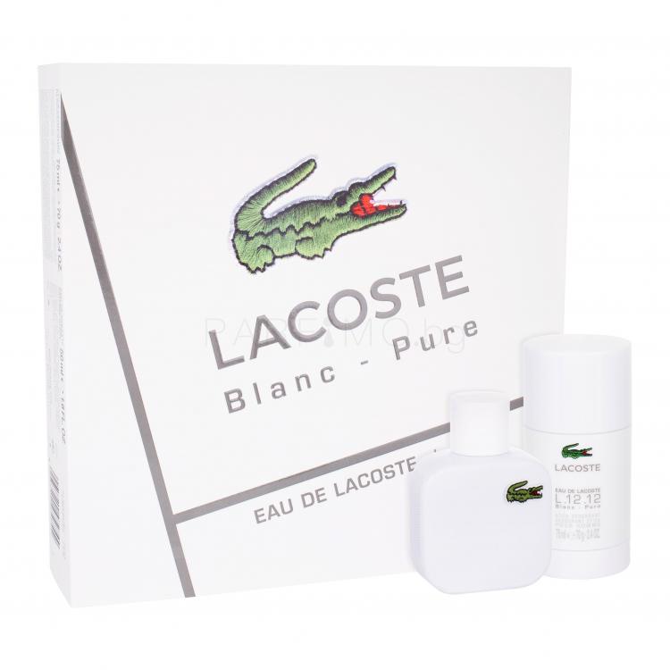 Lacoste L.12.12 Blanc Подаръчен комплект EDT 50 ml + деостик 75 ml