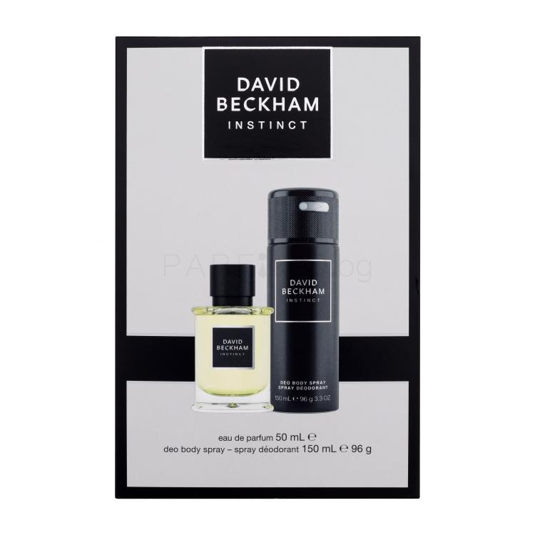David Beckham Instinct Подаръчен комплект EDT 50 ml + дезодорант 150 ml
