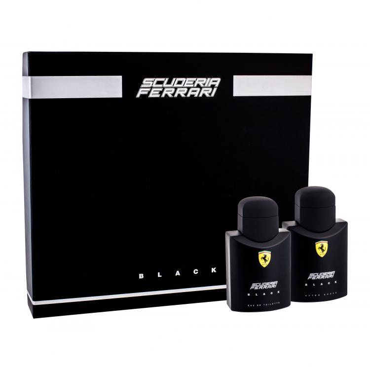 Ferrari Scuderia Ferrari Black Подаръчен комплект EDT 75 ml + одеколон 75 ml