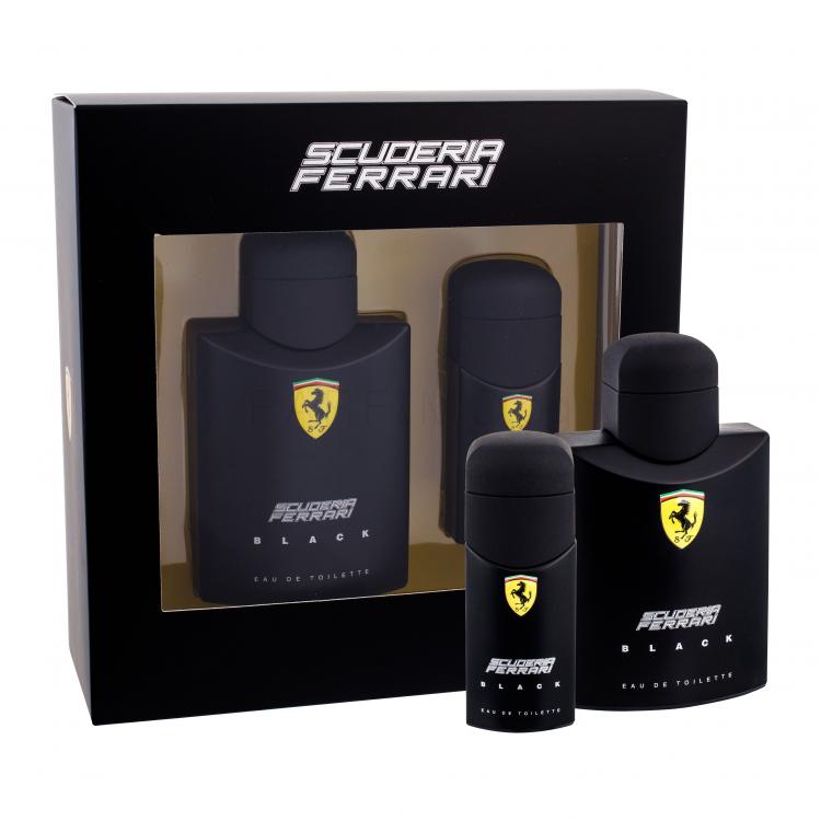 Ferrari Scuderia Ferrari Black Подаръчен комплект EDT 125 ml + EDT 30 ml