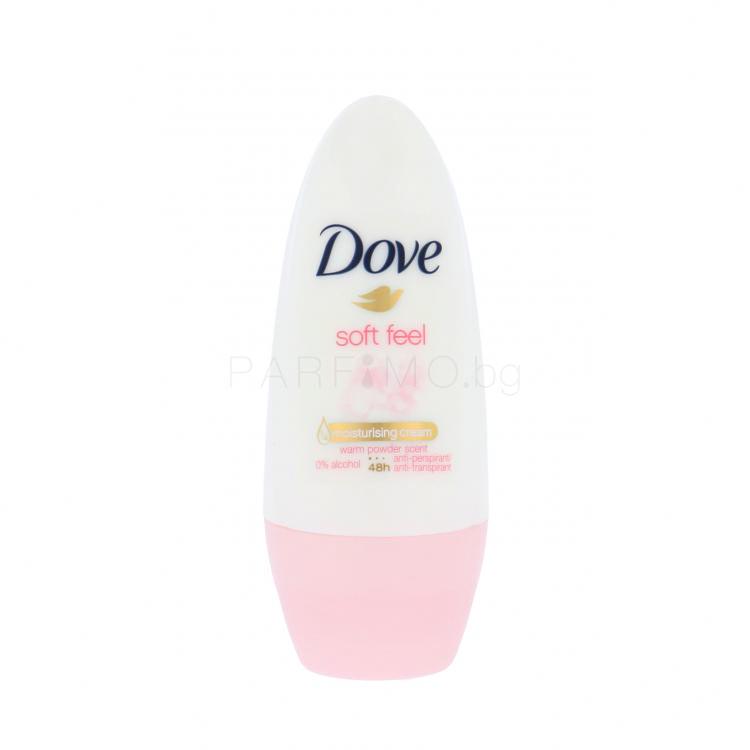 Dove Soft Feel 48h Антиперспирант за жени 50 ml