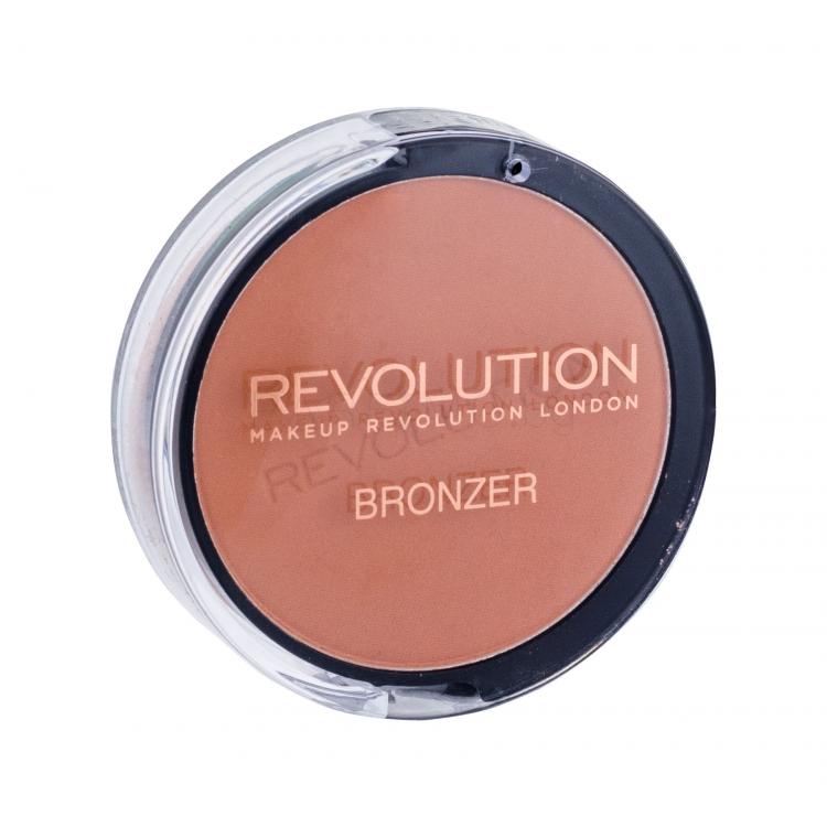 Makeup Revolution London Bronzer Бронзант за жени 7,5 гр Нюанс Bronzer Kiss
